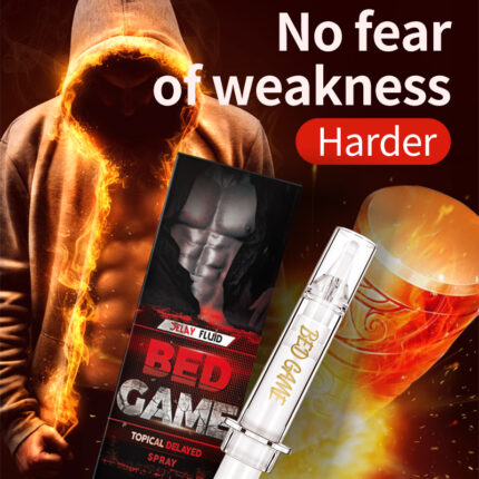 BED GAME's Topical Delayed Spray is a Chinese herbal plant extract-based solution designed to provide a powerful boost during intimate moments. The spray offers a 12-hour duration without causing irritation, burning pain, or numbness, allowing for a natural sensation and pleasurable experience. Key ingredients like Ewgewia Caryophyllata Thunb, Cistanche Deserticola Y.C. Ma, Cnidium Monnieri (L.) Cuss, and Morinda Officinalis How support the body by nourishing kidney qi and enhancing vitality. With a focus on safety and efficacy, the product is mild, non-irritating, and can be used for oral sex without being noticed. It comes with clear instructions for use and is backed by certifications from French, EU CE, and U.S. FDA, ensuring quality and reliability. The product is discreetly packaged for privacy.